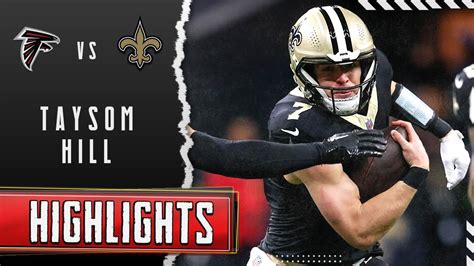 Taysom Hill Every Play Vs Falcons Week 18 Highlights YouTube