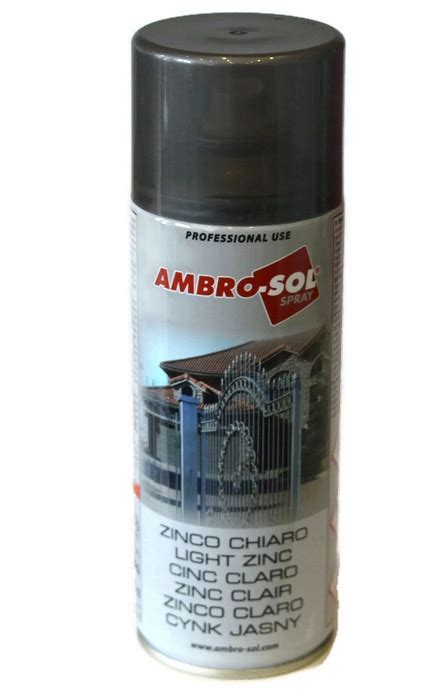 AMBROSOL CYNK JASNY AMBROSOL LAKIER FARBA SPRAY 400ML Z350 Cena