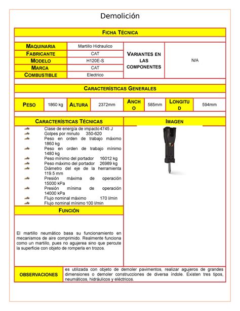 Ejemplo De Ficha Tecnica De Un Producto Compartir Ejemplos Images And