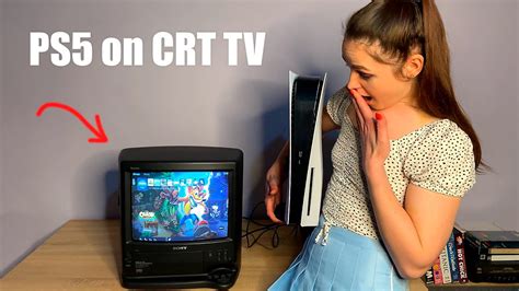 What Happens If You Connect Ps5 To An Old Crt Tv Youtube