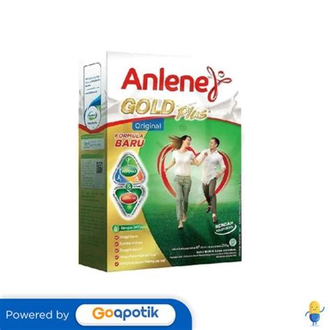 ANLENE GOLD RASA PLAIN USIA 51 TAHUN KE ATAS 250 GRAM BOX Kegunaan