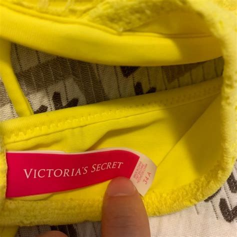 Victoria S Secret Yellow Bikini Set Size 34A S
