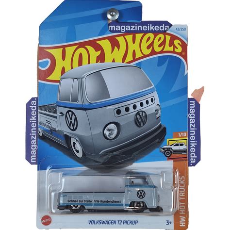 Pickup Hot Wheels Volkswagen T Pickup Htd Cinza Hw Hot Trucks Shopee Brasil