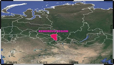 location   kemerovo region pink area top level administrative  scientific
