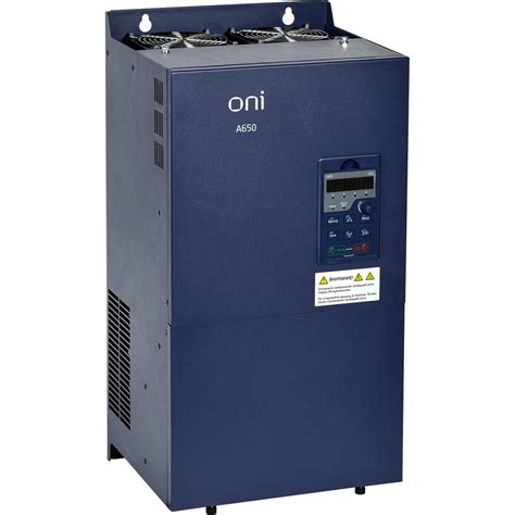 Преобразователь частоты ONI A650 380В 3Ф 110кВт 210А M A650-33E110M ...