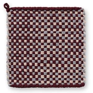 Vintage Wine Pot Holder Hot Pad Kitchen Ware Handcrafted Potholder Cotton Potholder Cotton