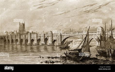 Medieval London Bridge