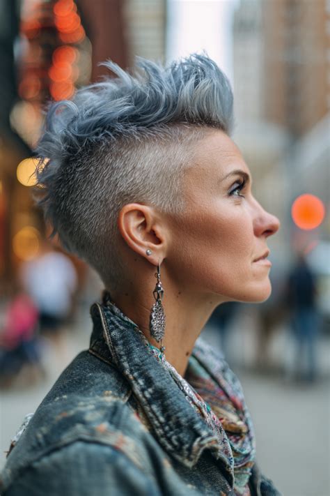stunning mohawk hairstyles    bold  fabbon