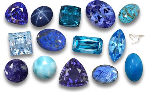 Loose Blue Gemstones Sapphire Aquamarine Tanzanite And More Colored