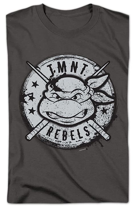 Rebels Logo Teenage Mutant Ninja Turtles T Shirt