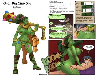 Orc Girls Love Humans Luscious Hentai Manga Porn