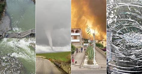 Trombe d aria alluvioni e caldo record in Italia è escalation di