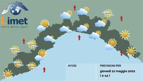 Meteo nuvolosità diffusa su tutta la Liguria IVG it