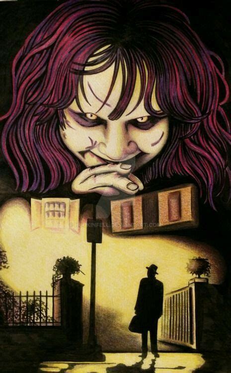 The Exorcist By Karen Schmidt Horror Movie Art Horror Artwork