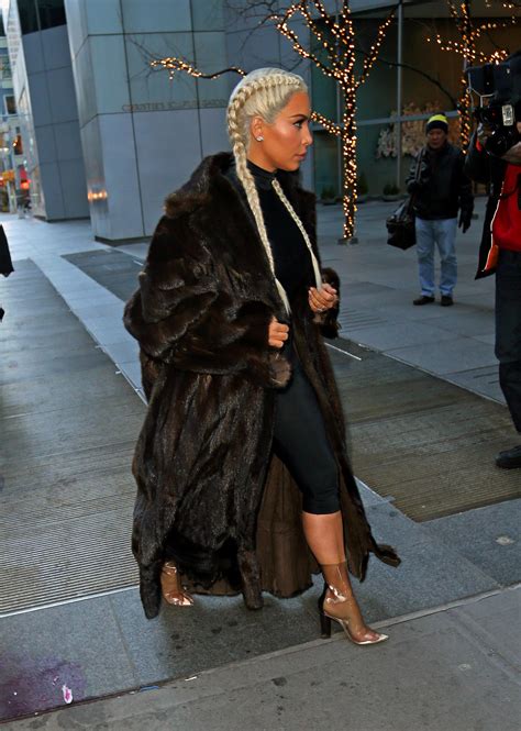 Kim Kardashian Post Baby Blonde Hair