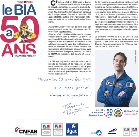 BIA brevet dinitiation à laéronautique Lycée albert Claveille