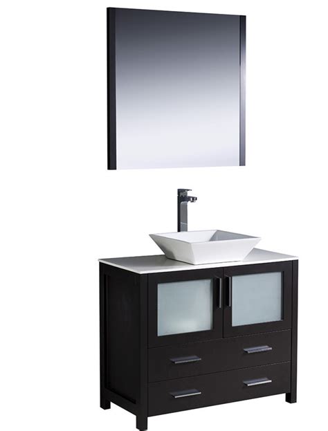 Fresca Torino Modern Bathroom Vanity W Integrated Sink Contemporary