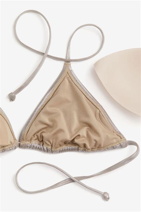 Padded Triangle Bikini Top