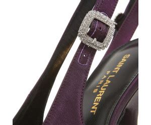 Yves Saint Laurent Yasmeen Slingback Pumps Shantung Violett Ab 547 30