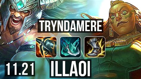 Trynda Vs Illaoi Top Solo Kills M Mastery Legendary