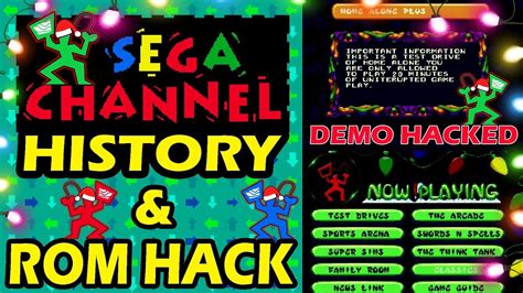 The History Of The Sega Channel Christmas Sega Channel Demo Hack With