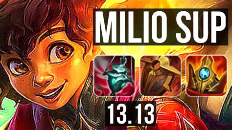 MILIO Aphelios Vs SONA Ashe SUP 75 Winrate 0 1 14 EUW