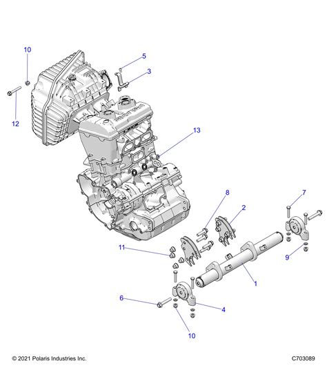 Moteur Montage Pour Rzr Xp Premium R Esprit Polaris