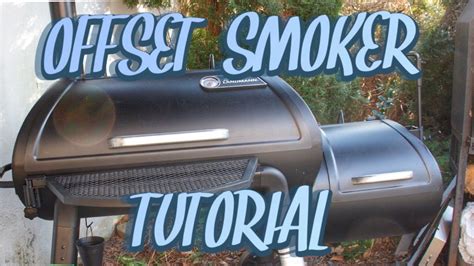 How To Use An Offset Smoker Tutorial Tipps And Tricks English Bbq