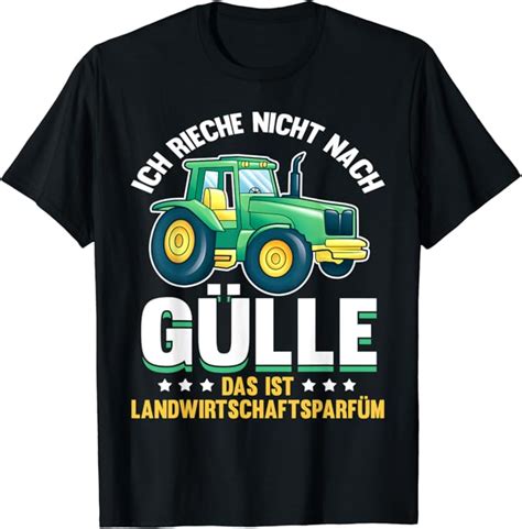 Lustige Bauern Spruch Landwirt Traktor Landwirtschaftsparfüm T Shirt