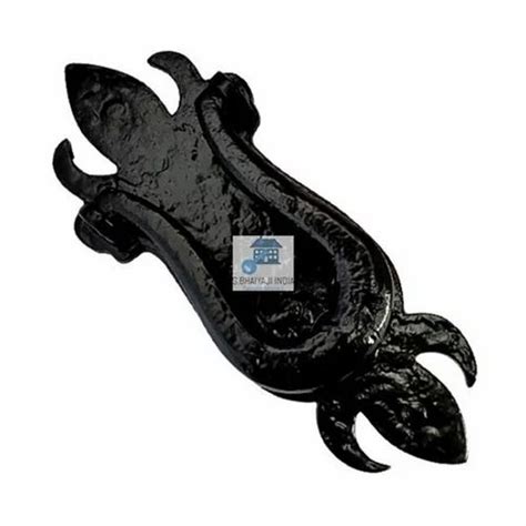 Cast Iron Black CI Antique Door Knocker Size 200x80 Mm At Rs 79 Piece