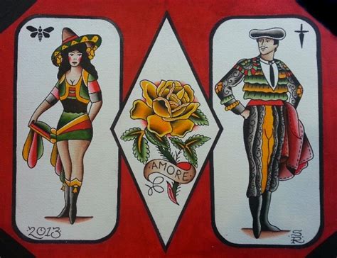 Traditional Madador Tattoo Flash By Steve Rieck Las Vegas Princess