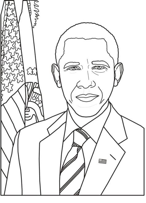 Cara De Obama Para Colorear Imprimir E Dibujar Coloringonly The Best