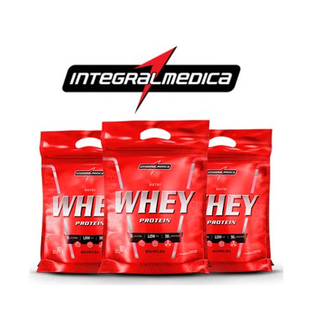 Whey Protein Nutri Integral Medica Refil G Prote Na Shopee Brasil