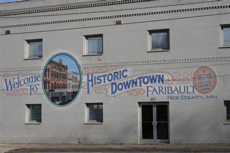 Downtown murals celebrate Faribault's history - Visit Faribault Minnesota