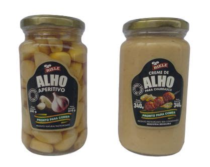 Alho Aperitivo ou Creme de Alho Cachaçaria Produtos Alimentícios