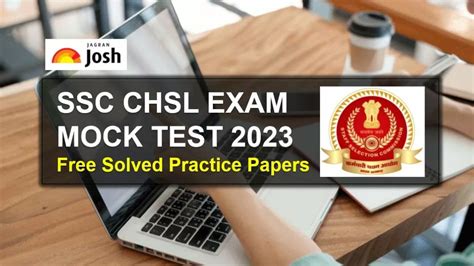 SSC CHSL Exam Mock Test 2023 Free Online Practice Tier 1 Subject Wise