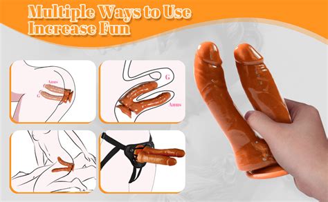 Amazon Double Ended Realistic Dildo G Spot Stimulation Inch Lifelike Dildo With Strong