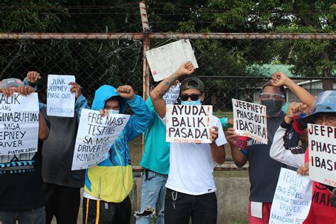 Jeepney Tricycle Drivers In Mandaue City Want Their Jobs Back