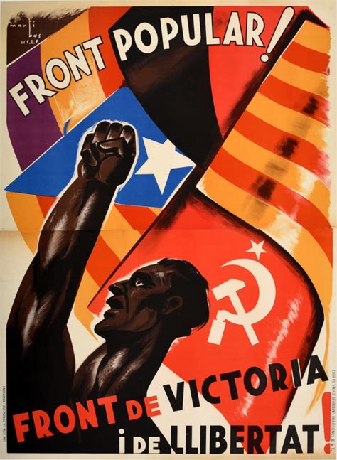 Original Vintage Posters -> Propaganda Posters -> Front Popular Victory ...