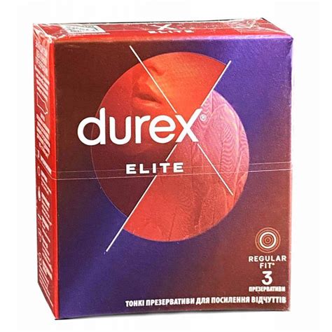 Презервативы DUREX 3шт Elite