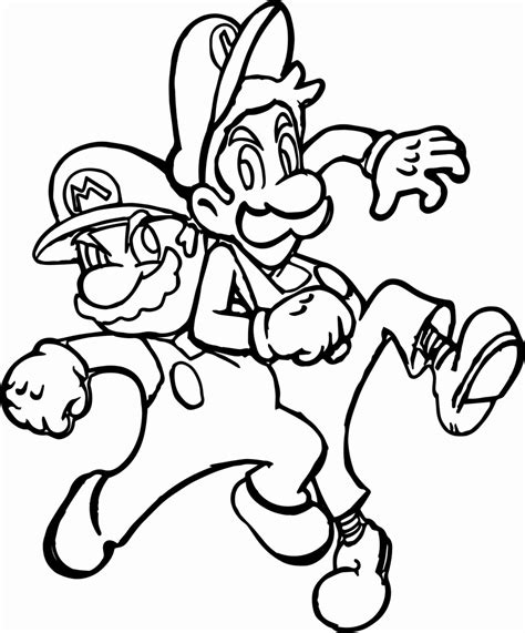 Mario Para Colorear 4