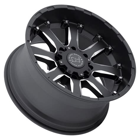 Black Rhino Wheels Sierra Black Milled Wheels Outlet