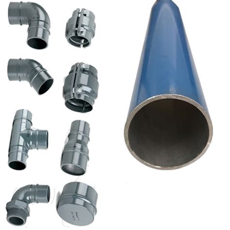 Modular Compressed Air Aluminum Piping System For Industrial Use Size