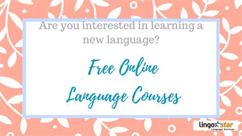 These Free Online Language Courses will make your life easier!