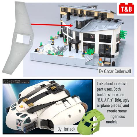 #1764 FAVOURITE BRICK FRIDAY: Airplane Parts | Cool lego creations ...