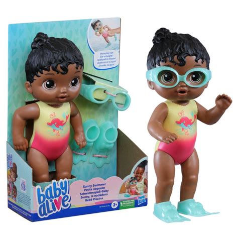 Boneca Baby Alive Bebê Piscina Negra Hasbro F8142 Shopee Brasil