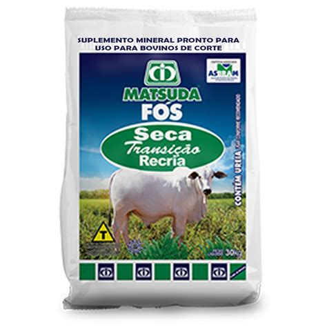 Suplemento Mineral Para Bovinos E Gado De Corte Recria F S Seca