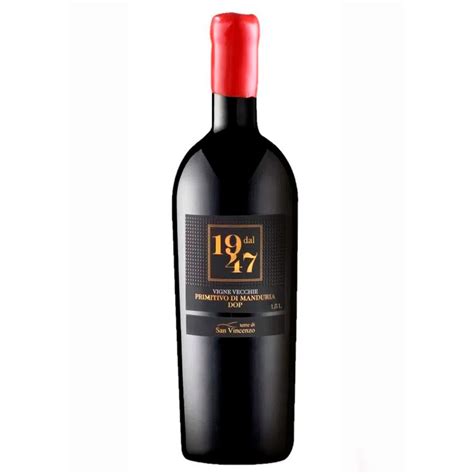 Vinho Tinto Dal Primitivo Di Manduria Ml Ml