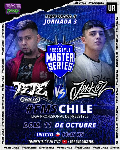 Fms Chile La Previa De Pepe Grillo Vs Jokker Urban Roosters