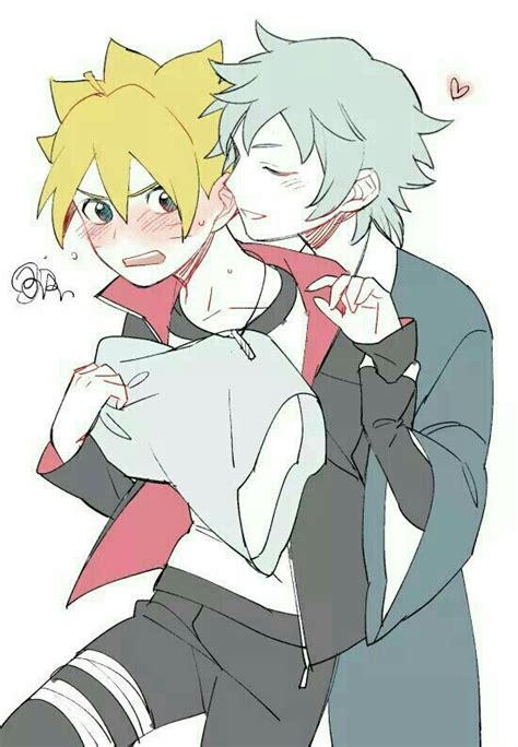 Pin On Mitsuki X Boruto